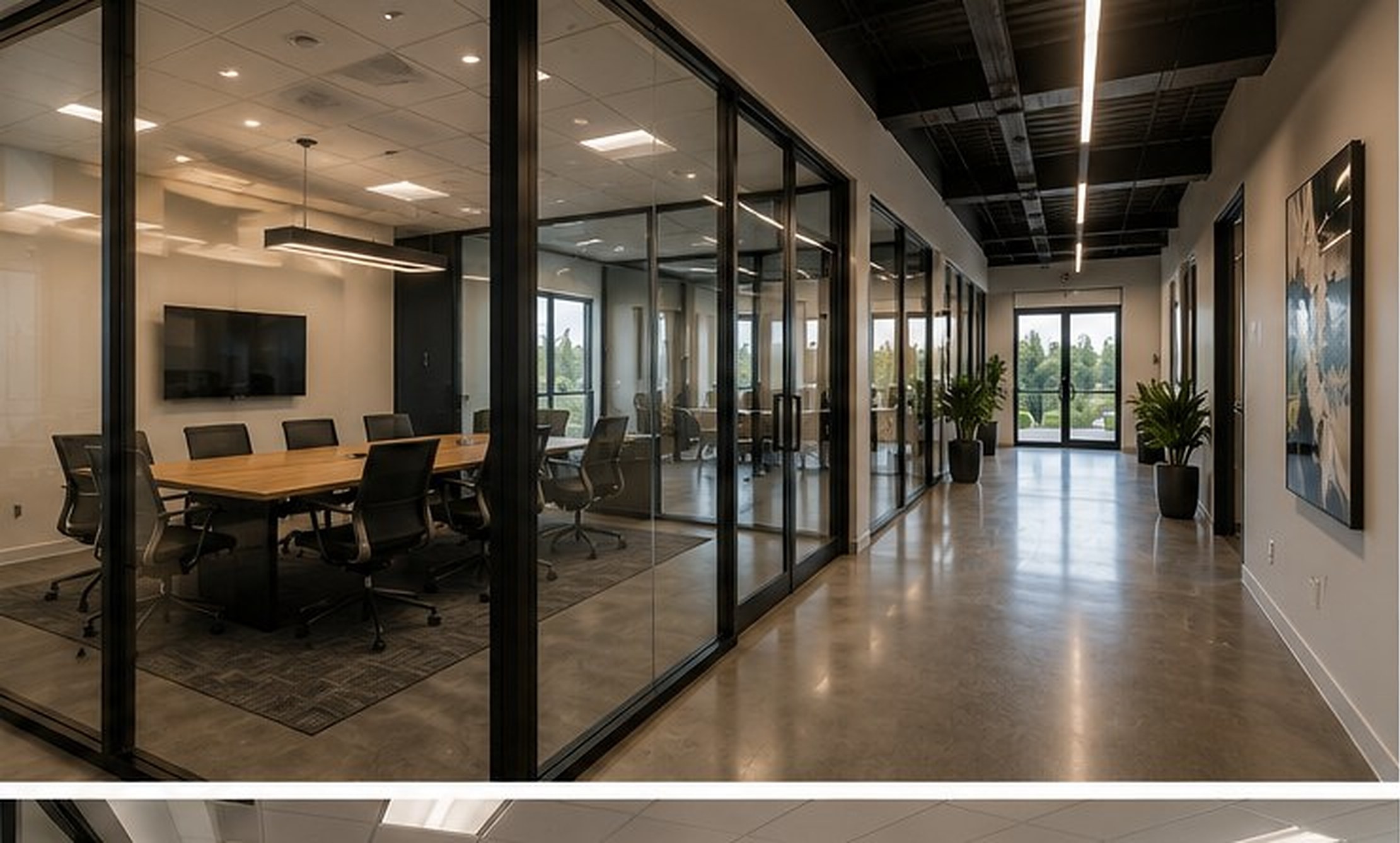 Commercial office renovation BC