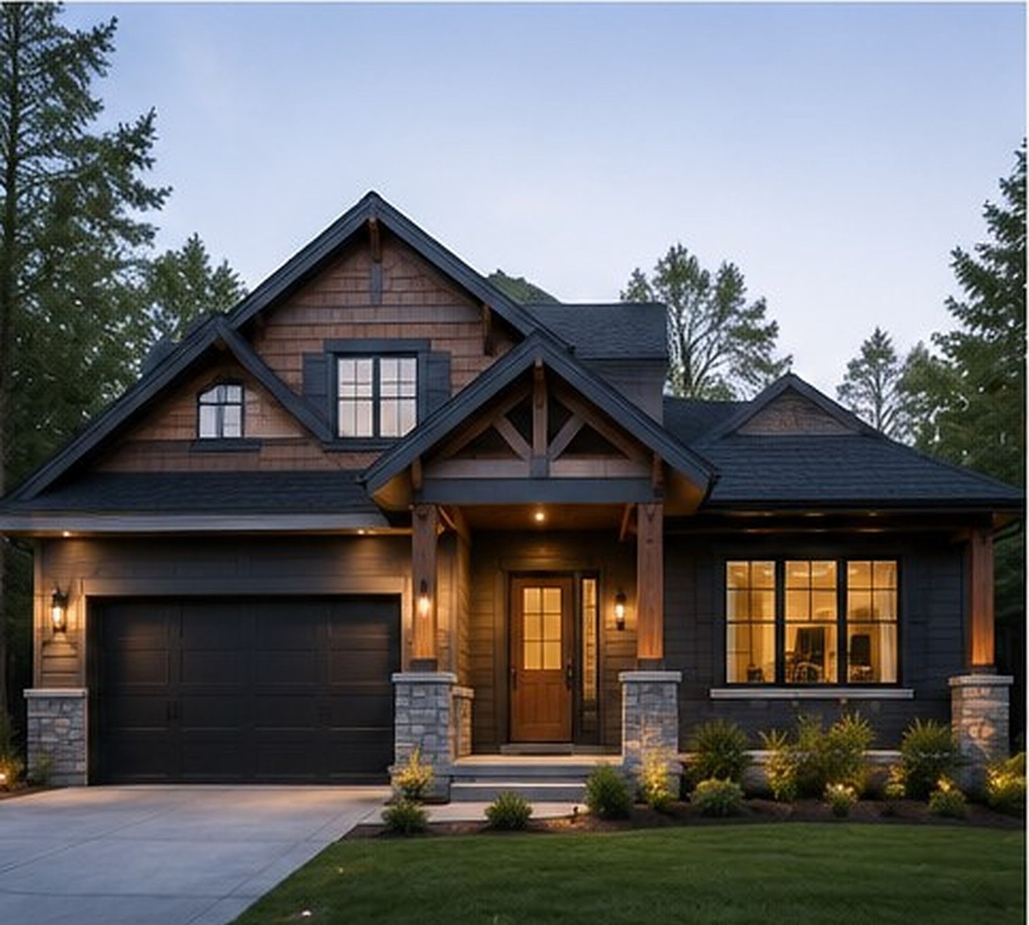 Custom home luxury interior